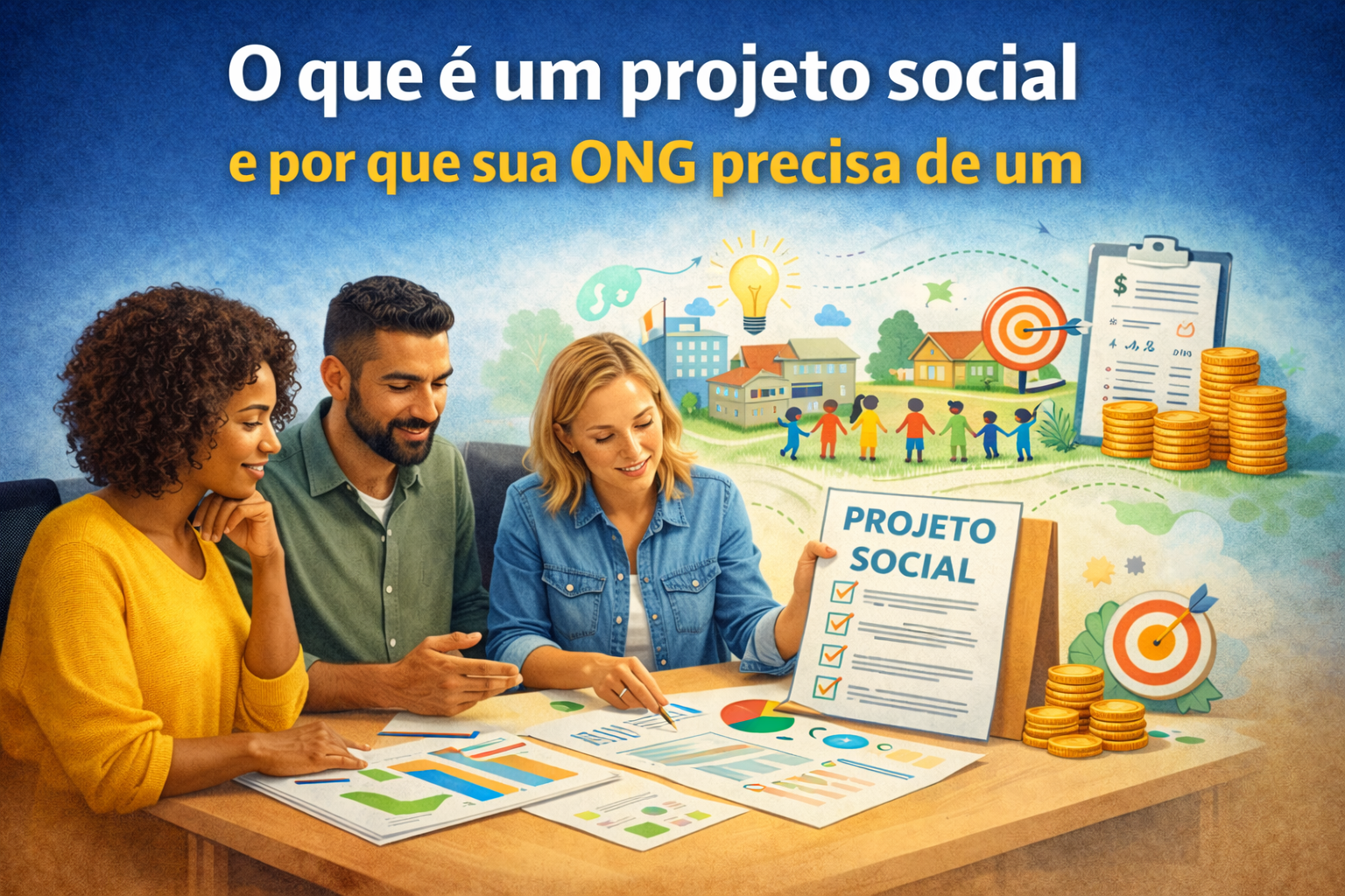O que é um projeto social e por que sua ONG precisa de um